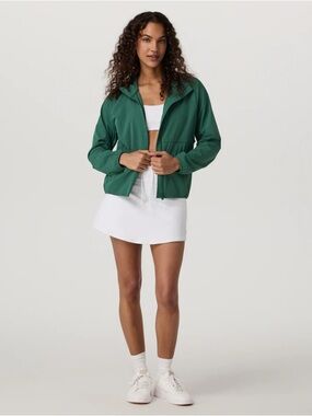 NWT VUORI X-Large Renew Trainer Shell Zipper Jacket in Viridian Green
